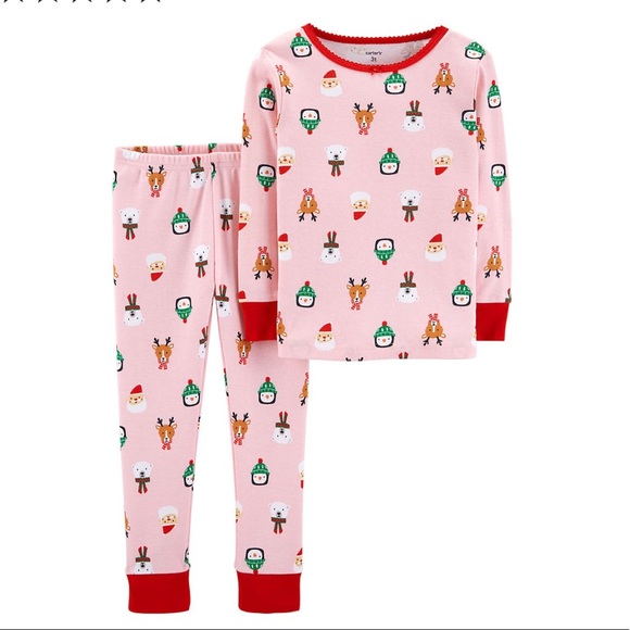 NEW Carter’s Toddler Holiday Pajama Set - Picture 1 of 2